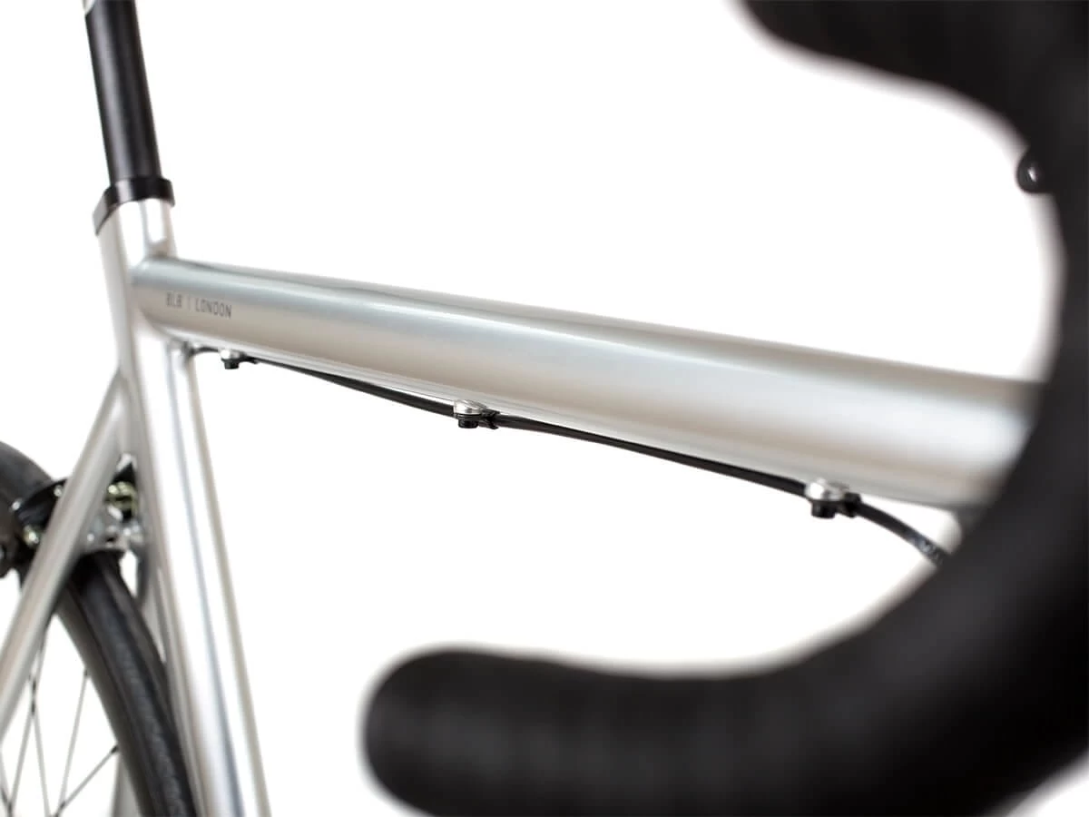 La Piovra ATK Fixie/Singlespeed Bike - Poliert Silber 8 La Piovra ATK Fixie/Singlespeed Bike - Poliert Silber – Bild 8