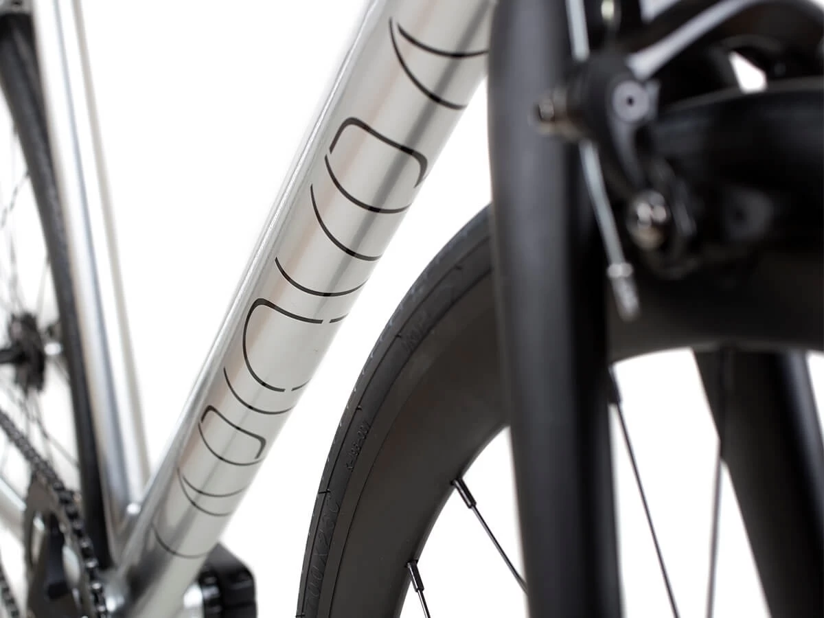 La Piovra ATK Fixie/Singlespeed Bike - Poliert Silber 9 La Piovra ATK Fixie/Singlespeed Bike - Poliert Silber – Bild 9