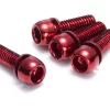 Reverse Schrauben Set Für Scheibenbremse M6 X 18mm - 4 Stück - Rot