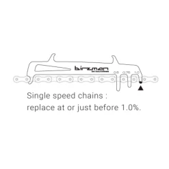 Birzman Kettenverschleißlehre -Neueste Fahrradladen 15SH80w6xUnySiv