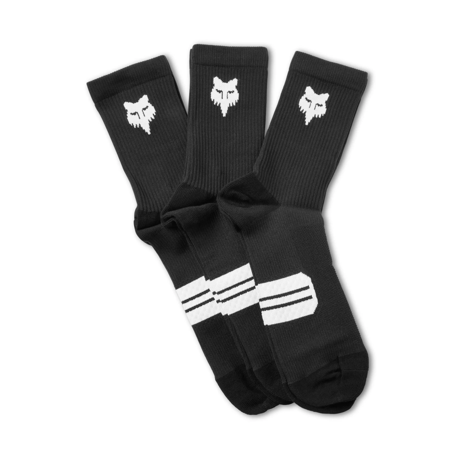 Fox Racing 6'' Ranger Sock Prepack Black - Black 2 Fox Racing 6'' Ranger Sock Prepack Black - Black – Bild 2