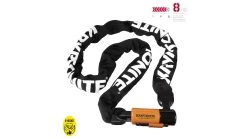 Kryptonite Evolution Serie 4 I.C. 1016 Kettenschloss - Schwarz/Weiß