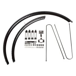 Hammered Fenders - Schutzbleche - Schwarz Poliert -Neueste Fahrradladen CVF