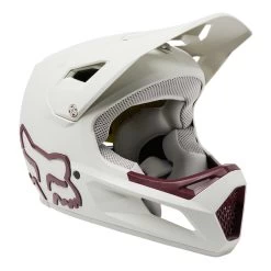 Fox Racing Rampage Helmet, CE/CPSC - Vintage White