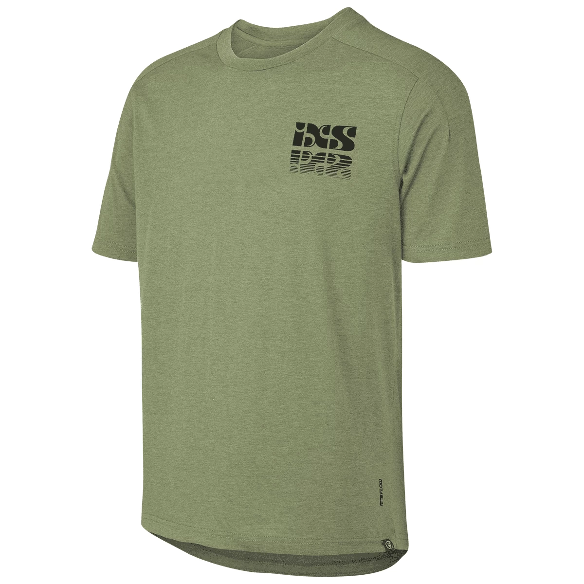 IXS Flow Tech Tee Mirror Olive 1 IXS Flow Tech Tee Mirror Olive