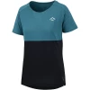 IXS Flow Women Tech Tee Mountain Everglade-schwarz