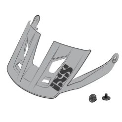 IXS Ersatz Visier + Pins Für Trigger AM - Grau