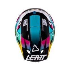 LEATT Helm Inkl. Brille 8.5 V22 Aqua/Royal Türkis-weiss-gelb -Neueste Fahrradladen LEATTHelminkl Brille8 5V22AquaRoyalt rkis weiss gelb 3