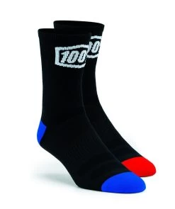 100% Terrain Socken - Black