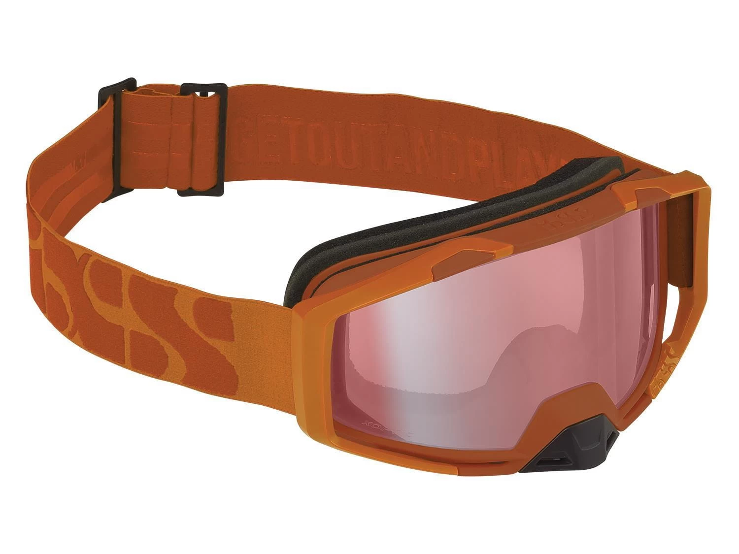 IXS Trigger Goggle Mirror (Low Profile) - Burnt Orange/Mirror Soft Pink