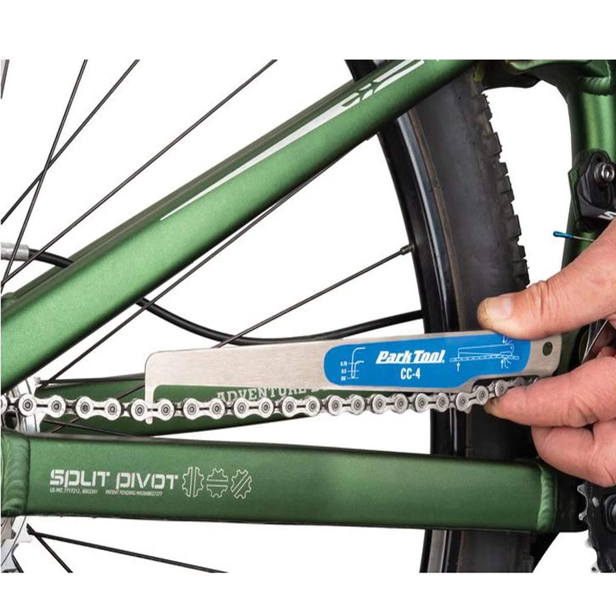 Park Tool CC-4 Kettenmesslehre 2 Park Tool CC-4 Kettenmesslehre – Bild 2