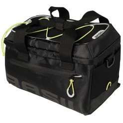 BASIL Gepäckträgertasche Miles Schwarz - 7 Liter