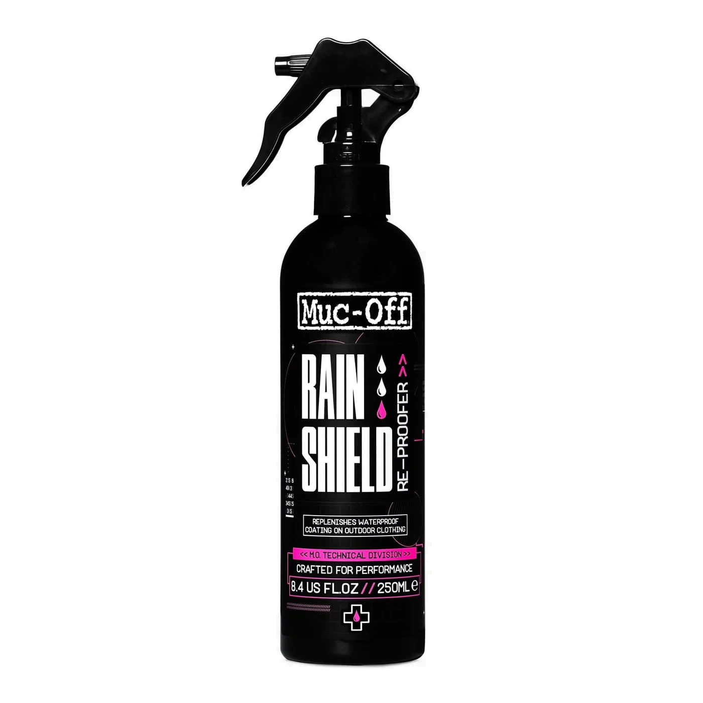 Muc-Off Rain Shield Re-Proofer - 250 Ml 1 Muc-Off Rain Shield Re-Proofer - 250 Ml