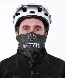 Muc-Off Lightweight Neck Gaiter Halstuch - Grün Punk -Neueste Fahrradladen Web 20751 Lightweight Neck Gaiter Green model 02 2021 1000x1000