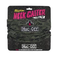 Muc-Off Lightweight Neck Gaiter Halstuch - Grün Punk