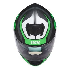 IXS 215 2.0 Motorradhelm Matte Black Green White -Neueste Fahrradladen iXS2152 0Motorradhelmmatteblackgreenwhite 4