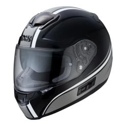 IXS 215 2.1 Motorradhelm Black Grey White