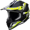 Motocrosshelm IXS362 2.0 - Schwarz Matt-gelb Fluo