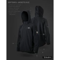 LOOSE RIDERS Softshell Jacket MMXIII Black -Neueste Fahrradladen loose riders softshell jacket mmxiii black 5 1321915