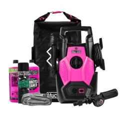 Muc-Off Hochdruckreiniger ''Pressure Washer Moto '' Set - Schwarz/Pink