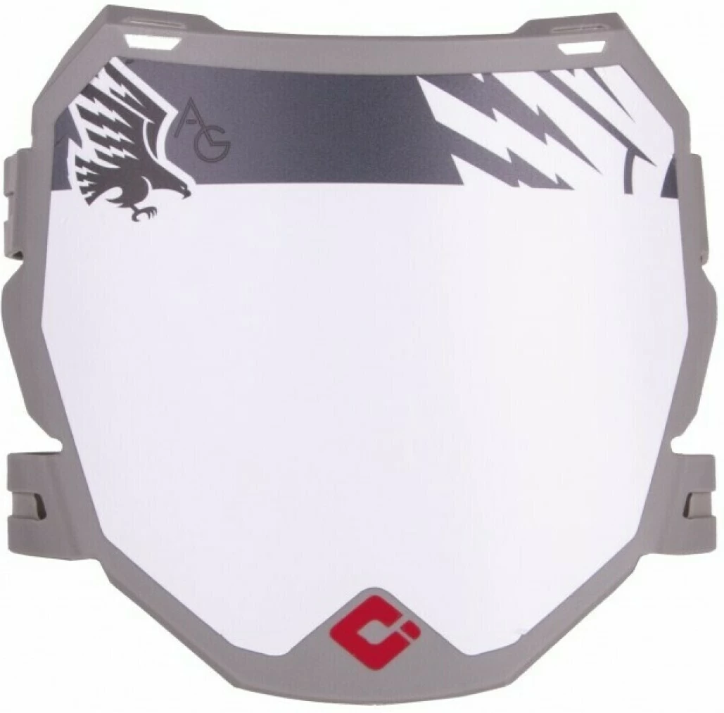 Nummernschild - Grau 1 Nummernschild - Grau