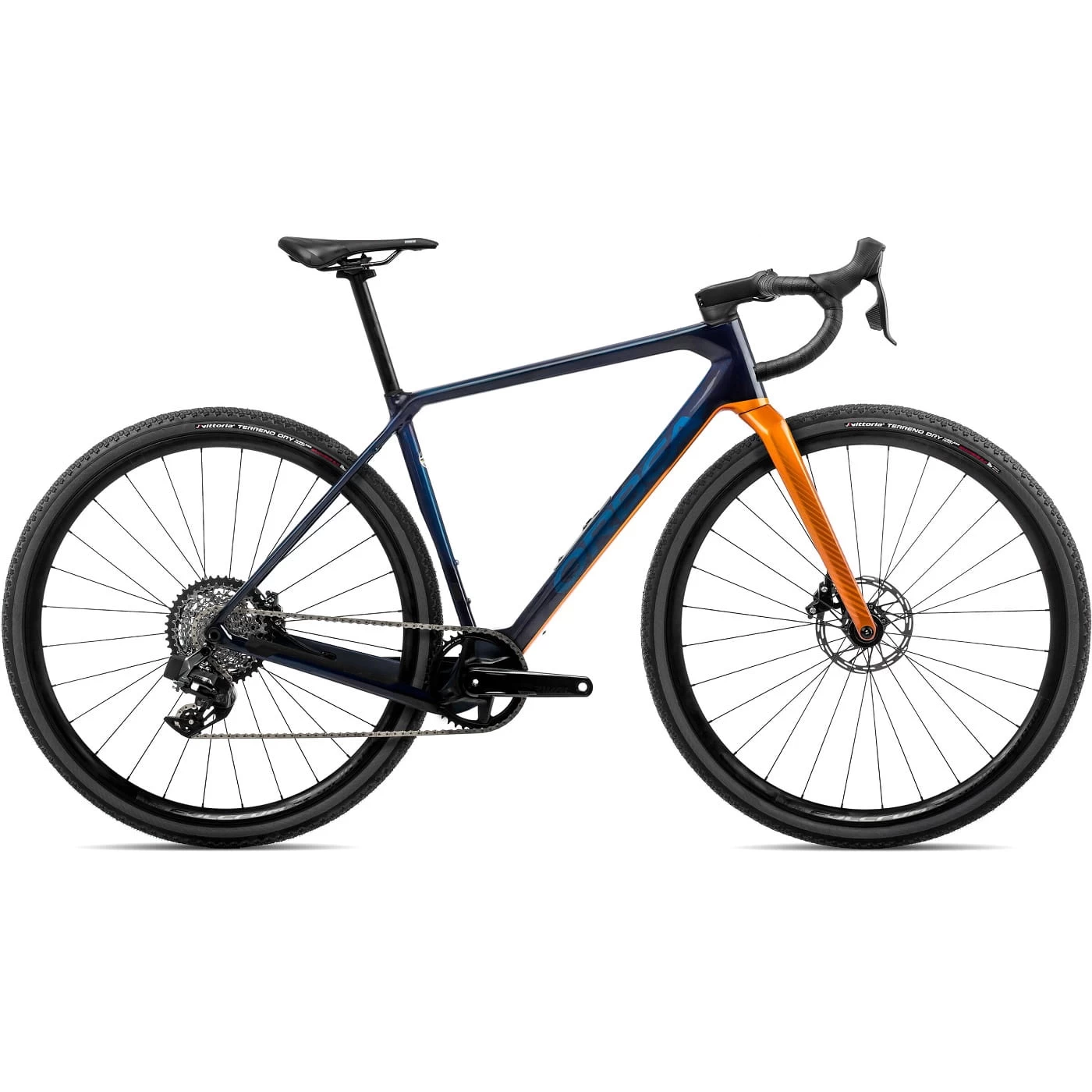 Orbea TERRA M31e TEAM 1X Blue Carbon - Leo Orange 1 Orbea TERRA M31e TEAM 1X Blue Carbon - Leo Orange