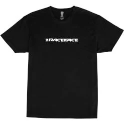 Race Face Classic Logo Tee - Schwarz
