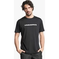 Race Face Classic Logo Tee - Schwarz -Neueste Fahrradladen race face classic logo tee ss black 3 987070