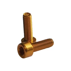 Flaschenhalter Schrauben M5 X 15 - Gold