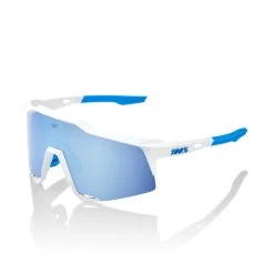 100% Speedcraft Movistar - HiPER Blue Multi Mirror Lens - Team White