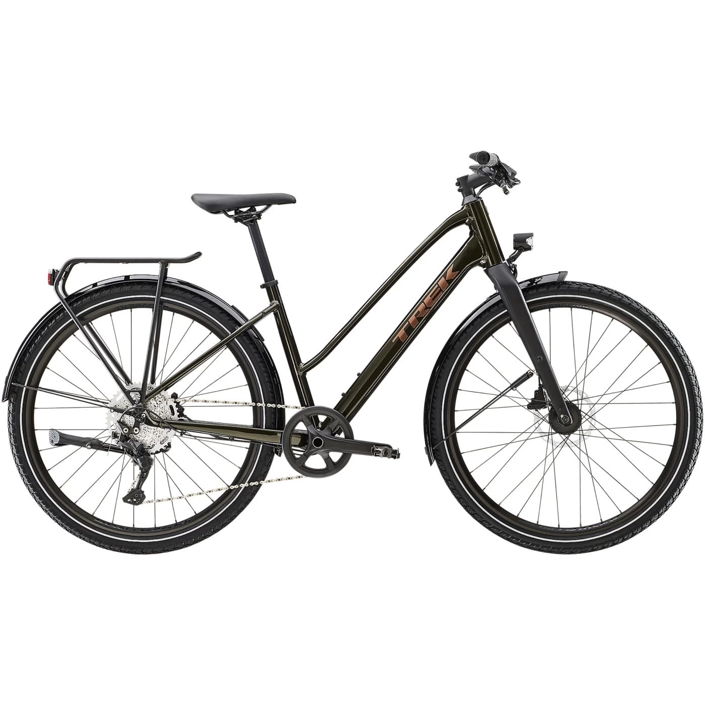 Trek Dual Sport 3 Equipped Damen Gen 5 Black Olive